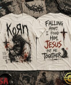 Korn x Jesus Put Me Together 3D Shirt, Trending Music 3D Tee Korn X Jesus Put ME Together 3D Shirt