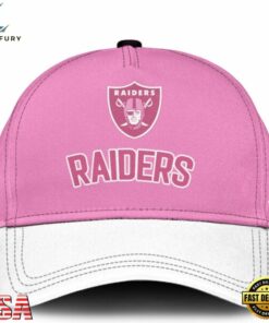 Las Vegas Raiders 2026 x Breast Health Awareness Night Limited Edition Cap, Fashion Baseball Cap Las Vegas Raiders 2026 X Breast Health Awareness Night Limited Edition Cap