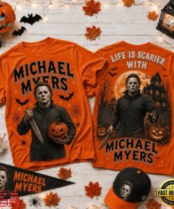 Life Is Scarier With Michael Myers Halloween 2026 3D Shirt , Music Fans Shirt Life IS Scarier With Michael Myers Halloween 2026 3D Shirt