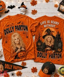 Life Is Scary Without Dolly Parton Halloween 2026 3D Shirt , Music Fans Shirt Life IS Scary Without Dolly Parton Halloween 2026 3D Shirt