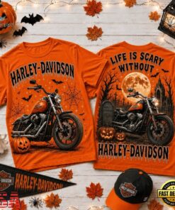 Life Is Scary Without Harley Davidson Halloween T Shirt , Music Fans Shirt Life IS Scary Without Harley Davidson Halloween T Shirt