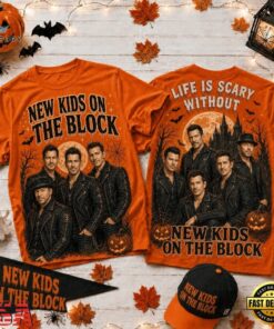 Life Is Scary Without New Kids On The Block Halloween T Shirt , Music Design T Shirt Life IS Scary Without New Kids ON The Block Halloween T Shirt