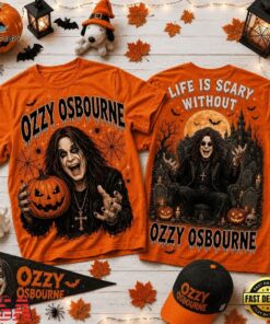 Life Is Scary Without Ozzy Osbourne Halloween 2026 3D Shirt , Music Fans Shirt Life IS Scary Without Ozzy Osbourne Halloween 2026 3D Shirt