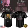 Lil Peep 30th Birthday Celebration Graphic Signature Baseball Jersey, Music Artist Baseball Jersey Lil Peep 30th Birthday Celebration Graphic Signature Baseball Jersey
