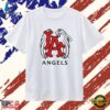 Los Angeles Angels Logo MLB Baseball 2026 Vintage T Shirt , Trendy 2D Print Shirt Los Angeles Angels Logo Mlb Baseball 2026 Vintage T Shirt