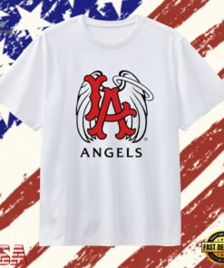 Los Angeles Angels Logo MLB Baseball 2026 Vintage T Shirt , Trendy 2D Print Shirt Los Angeles Angels Logo Mlb Baseball 2026 Vintage T Shirt