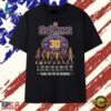 Los Angeles Sparks 30th Season 1997 2026 Signatures WNBA T Shirt , Trendy 2D Print Shirt Los Angeles Sparks 30th Season 1997 2026 Signatures Wnba T Shirt