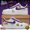 LSU Tigers 2026 NCAA Football Back To School Air Force 1 Shoes Sneakers , NCAA New Design Shoes Lsu Tigers 2026 Ncaa Football Back TO School Air Force 1 Shoes Sneakers