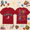 LSU Tigers NCAA Autism Awareness Puzzle Ribbon T Shirt , NCAA 3D Graphic Tee 9 LSU Tigers NCAA Autism Awareness Puzzle Ribbon T Shirt , NCAA 3D Graphic Tee Lsu Tigers Ncaa Autism Awareness Puzzle Ribbon T Shirt