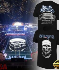 Luke Combs x New England Patriots 2026 Black 3D Shirt , Trending Music 3D Tee Luke Combs X New England Patriots 2026 Black 3D Shirt