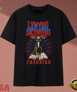 Lynyrd Skynyrd Freebird Eagle Horse Vintage Rock T Shirt, Music 2D Graphic Tee Lynyrd Skynyrd Freebird Eagle Horse Vintage Rock T Shirt