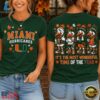 Miami Hurricanes 2026 NCAA Autumn Festive Cheer T Shirt , NCAA 3D Graphic Tee Miami Hurricanes 2026 Ncaa Autumn Festive Cheer T Shirt