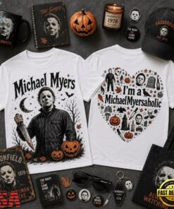 Michael Myers Halloween Horror Graphic 3D Shirt , Music Fans Shirt Michael Myers Halloween Horror Graphic 3D Shirt
