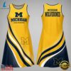 Michigan Wolverines NCAA Team Pride Women's Sleeveless Dress, NCAA Women Summer Dress 3 Michigan Wolverines NCAA Team Pride Women's Sleeveless Dress, NCAA Women Summer Dress Michigan Wolverines Ncaa Team Pride Women S Sleeveless Dress