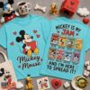 Mickey Mouse Is My Jam Cute Love T Shirt, Trending Music 3D Tee Mickey Mouse IS MY Jam Cute Love T Shirt