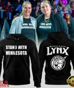 Minnesota Lynx Stand with Minnesota 2026 Hoodie , New Design Trend 3D Shirt Minnesota Lynx Stand With Minnesota 2026 Hoodie