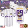Minnesota Vikings NFL Kitty Game Day Custom Baseball Jersey Shirt , NFL Baseball Shirt 3 Minnesota Vikings NFL Kitty Game Day Custom Baseball Jersey Shirt , NFL Baseball Shirt Minnesota Vikings Nfl Kitty Game Day Custom Baseball Jersey Shirt