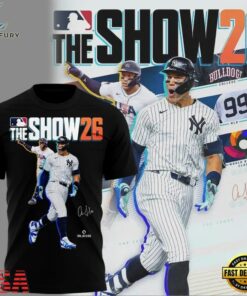 MLB The Show 26 Aaron Judge From New York Yankees Cover Athlete T Shirt, Viral 3D Graphic Tee Mlb The Show 26 Aaron Judge From New York Yankees Cover Athlete T Shirt