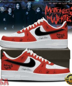Motionless In White Signed Decades 2026 Air Force 1 Shoes