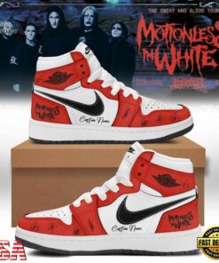 Motionless In White Signed Decades 2026 Air Jordan 1 Shoes , Music Shoes Motionless IN White Signed Decades 2026 Air Jordan 1 Shoes
