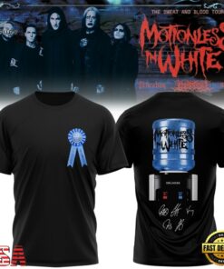 Motionless In White Signed Decades 2026 T Shirt , Music Fans Shirt Motionless IN White Signed Decades 2026 T Shirt
