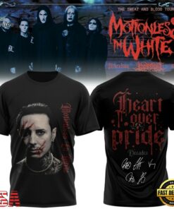 Motionless In White The Sweat And Blood Tour 2026 T Shirt , Music Fans Shirt Motionless IN White The Sweat And Blood Tour 2026 T Shirt