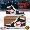 Motionless In White The Sweat And Blood Tour Signed 2026 Black Air Jordan 1 Hightop Shoes , Music Shoes Motionless IN White The Sweat And Blood Tour Signed 2026 Black Air Jordan 1 Hightop Shoes