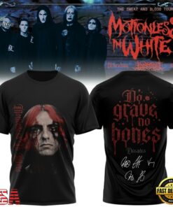 Motionless In White The Sweat And Blood Tour Signed 2026 Limited Edition T Shirt , Music Fans Shirt Motionless IN White The Sweat And Blood Tour Signed 2026 Limited Edition T Shirt