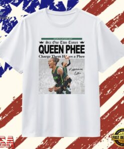 Napheesa Collier Queen Phee Minnesota Lynx WNBA Season Signature , Trendy 2D Print Shirt Napheesa Collier Queen Phee Minnesota Lynx Wnba Season Signature