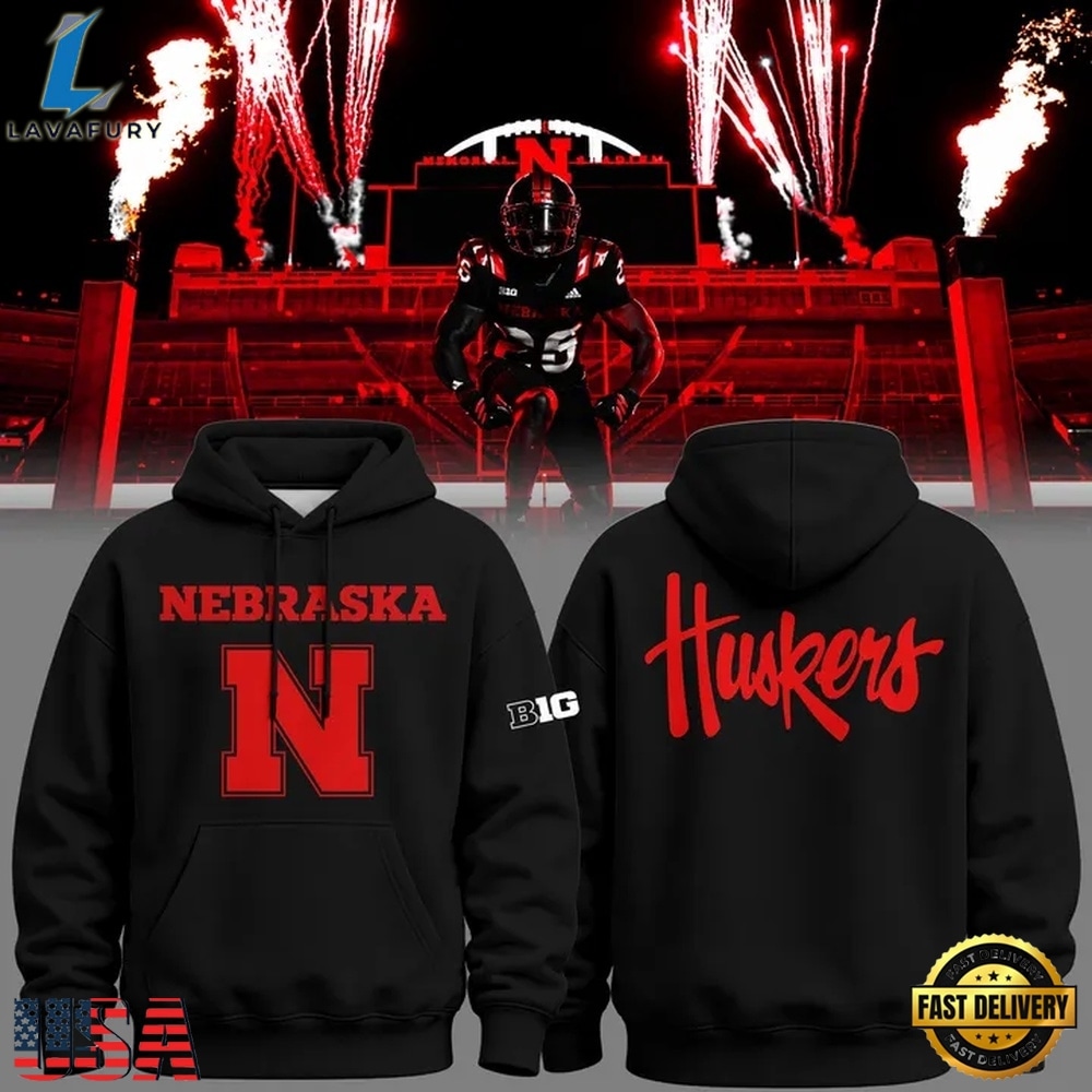 Nebraska Cornhuskers Football Darkness Returns 2026 Limited Edition Hoodie , Viral 3D Graphic Tee Nebraska Cornhuskers Football Darkness Returns 2026 Limited Edition Hoodie