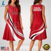 Nebraska Cornhuskers NCAA Team Pride Women's Sleeveless Dress, NCAA Women Summer Dress Nebraska Cornhuskers Ncaa Team Pride Women S Sleeveless Dress