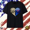 New Orleans Saints x New Orleans Pelicans skulls face to face heart shape T Shirt , Trendy 2D Print Shirt 3 New Orleans Saints x New Orleans Pelicans skulls face to face heart shape T Shirt , Trendy 2D Print Shirt New Orleans Saints X New Orleans Pelicans Skulls Face TO Face Heart Shape T Shirt