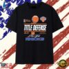 New York Knicks title defense 26 27 NBA Finals T Shirt , Trendy 2D Print Shirt New York Knicks Title Defense 26 27 Nba Finals T Shirt