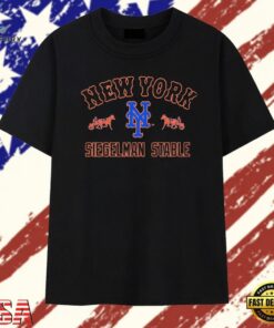 New York Mets Siegelman Stable Baseball T Shirt , Trendy 2D Print Shirt New York Mets Siegelman Stable Baseball T Shirt