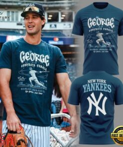 New York Yankees George Of The Concrete Jungle T Shirt, Viral 3D Graphic Tee New York Yankees George OF The Concrete Jungle T Shirt