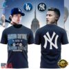 New York Yankees x Dodgers 2026 Yankees Stadium Clash T Shirt, Viral 3D Graphic Tee New York Yankees X Dodgers 2026 Yankees Stadium Clash T Shirt