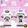 New York Yankees x Hello Kitty Night 2026 T shirt, Trending Music 3D Tee New York Yankees X Hello Kitty Night 2026 T Shirt