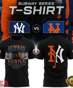New York Yankees x Mets 2026 MLB Subway Series T Shirt, Viral 3D Graphic Tee New York Yankees X Mets 2026 Mlb Subway Series T Shirt