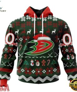NHL Anaheim Ducks Hockey Christmas Is Coming 2026 Hoodie, T Shirt , NHL Hockey 3D Shirt Nhl Anaheim Ducks Hockey Christmas IS Coming 2026 Hoodie T Shirt 1