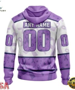 NHL Anaheim Ducks Special Lavender Fight Cancer Hoodie, T Shirt , NHL Hockey 3D Shirt Nhl Anaheim Ducks Special Lavender Fight Cancer Hoodie T Shirt 2