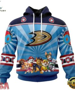 NHL Anaheim Ducks Special Paw Patrol Kits Hoodie, T Shirt , NHL Hockey 3D Shirt Nhl Anaheim Ducks Special Paw Patrol Kits Hoodie T Shirt 1