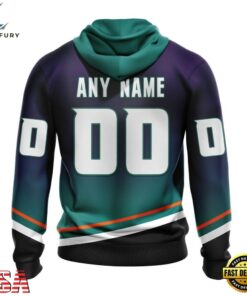 NHL Anaheim Ducks Special Retro Gradient Design Hoodie, T Shirt, NHL Hockey 3D Shirt Nhl Anaheim Ducks Special Retro Gradient Design Hoodie T Shirt 2