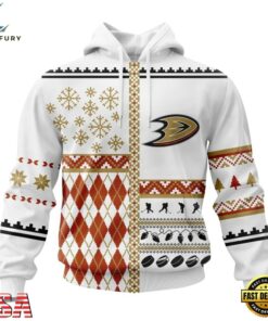 NHL Anaheim Ducks Specialized Christmas Is Coming New Design Hoodie, T Shirt , NHL Hockey 3D Shirt Nhl Anaheim Ducks Specialized Christmas IS Coming New Design Hoodie T Shirt 1