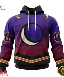 NHL Arizona Coyotes Special Retro Gradient Design Hoodie, T Shirt, NHL Hockey 3D Shirt Nhl Arizona Coyotes Special Retro Gradient Design Hoodie T Shirt 1