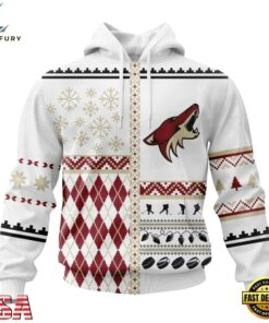 NHL Arizona Coyotes Specialized Christmas Is Coming New Design Hoodie, T Shirt , NHL Hockey 3D Shirt Nhl Arizona Coyotes Specialized Christmas IS Coming New Design Hoodie T Shirt 1