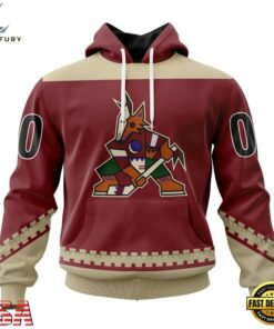 NHL Arizona Coyotes Specialized Unisex Kits With Retro Concepts Hoodie, T Shirt , NHL Hockey 3D Shirt Nhl Arizona Coyotes Specialized Unisex Kits With Retro Concepts Hoodie T Shirt 1