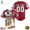 NHL Arizona Coyotes x BB 8 D Star War Baseball Jersey , NHL Fan Baseball Jersey Nhl Arizona Coyotes X BB 8 D Star War Baseball Jersey 1