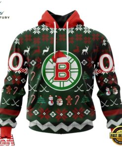 NHL Boston Bruins Hockey Christmas Is Coming 2026 Hoodie, T Shirt , NHL Hockey 3D Shirt Nhl Boston Bruins Hockey Christmas IS Coming 2026 Hoodie T Shirt 1