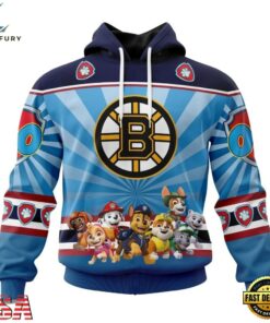 NHL Boston Bruins Special Paw Patrol Kits Hoodie, T Shirt , NHL Hockey 3D Shirt Nhl Boston Bruins Special Paw Patrol Kits Hoodie T Shirt 1