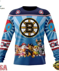 NHL Boston Bruins Special Paw Patrol Kits Hoodie, T Shirt , NHL Hockey 3D Shirt Nhl Boston Bruins Special Paw Patrol Kits Hoodie T Shirt 3